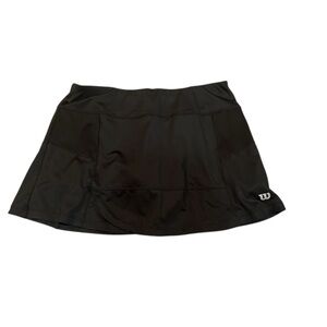 Black Wilson Athletic Skort